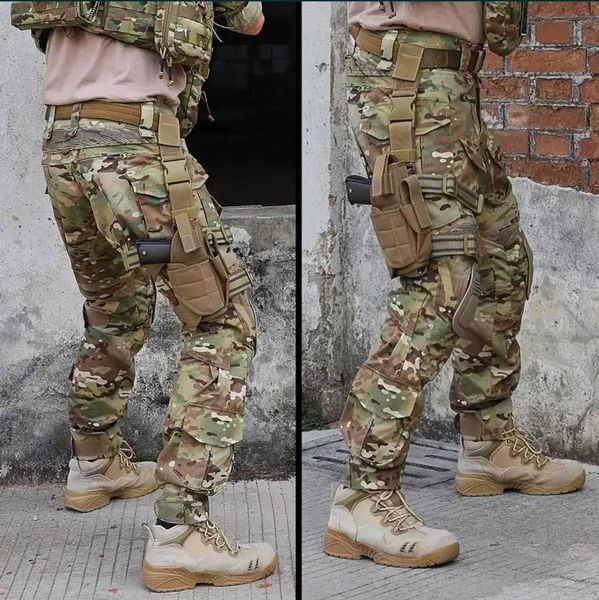 Тактичний костюм IDOGEAR G3(убакс+штани) з наколінниками Multicam M23-00 фото